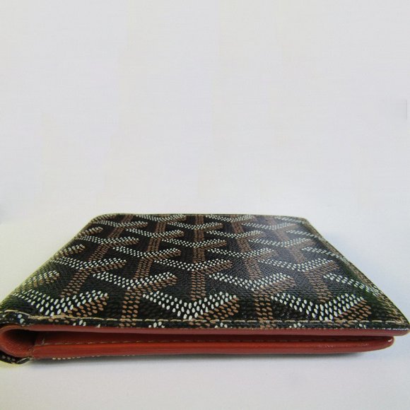 Authentic 2006 Goyard Bifold Wallet Black & Tan - Picture 9 of 16